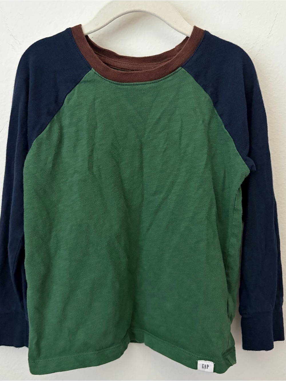 GAP Raglan Long-Sleeve Shirt